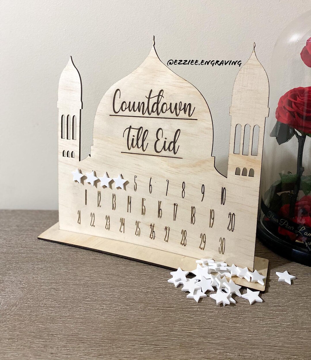 Mosque Countdown Till Eid. Eid Calendar. Mosque Eid Calendar. Advent ...