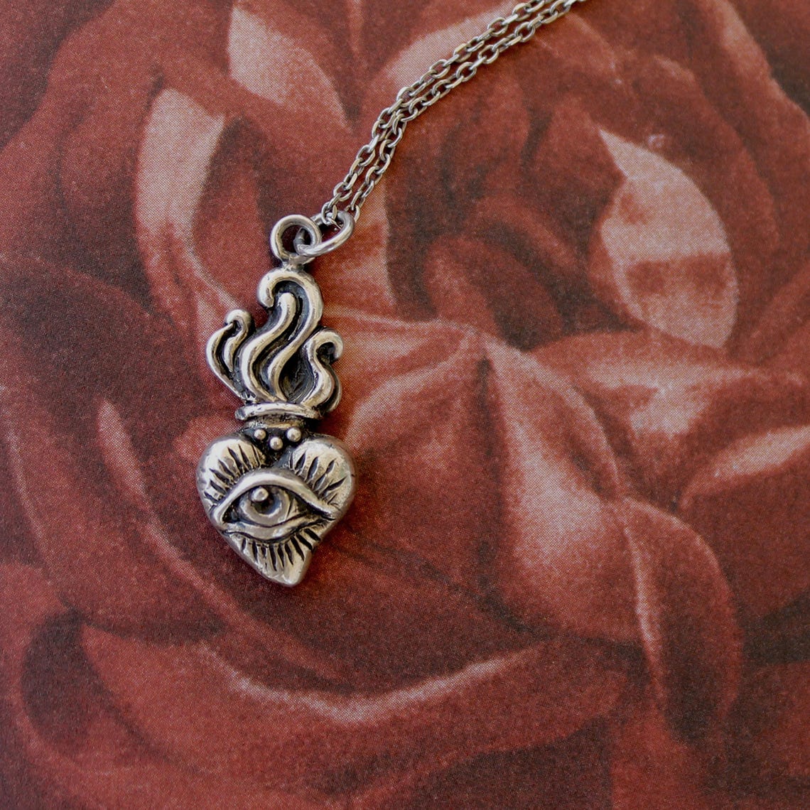Diamond Treats Collana Argento 925 Donna con Ciondolo a Forma di Divino OM, Catena e Ciondolo in OM (Aum) per Donna e Ragazza, Collana Donna Argento, Regalo Donna Spirituale