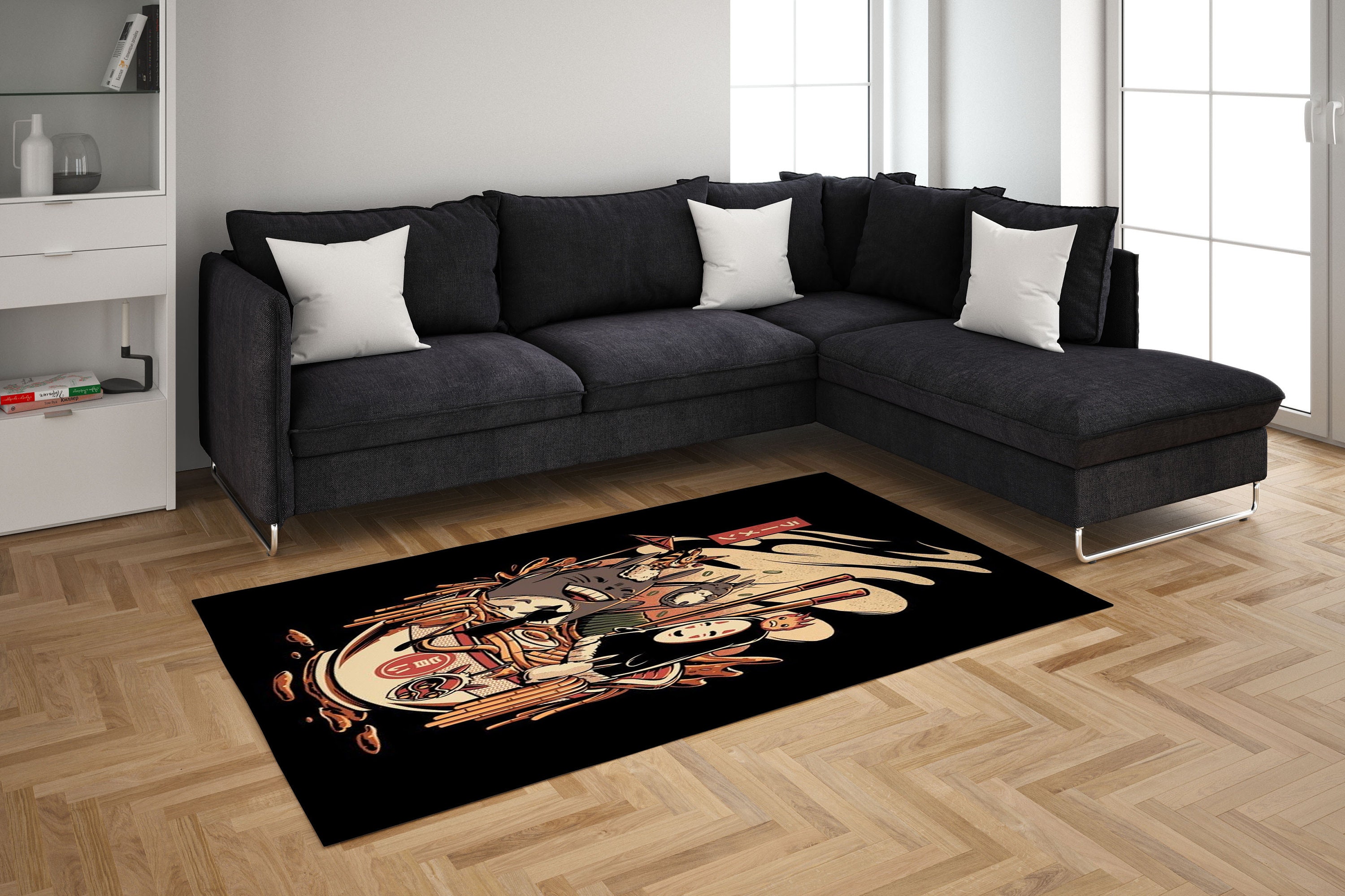 Anime Rug Japan Anime Rug Japanese Animated Fantasy - Etsy