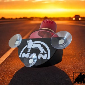 Poppy MAN Saugnapfhalterung für LKW-Windschutzscheibe