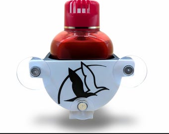 Poppy & Trucky Light-Up Truck Mount - Charente-Maritime Edition (17) - Suction Cup Mount - No Traces - Truck Cab Accessory - Handmade