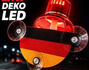 Poppy Halter Saugnapf LKW | Trucker Zubehör Deko Innenraum | Stand Poppy Gracemate Truck LED Windshield