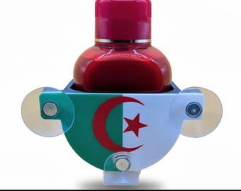Poppy or Trucky Algeria Support - Windshield Suction Cup Mount - Custom Truck Cab Accessory - Handmade
