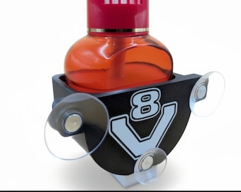 Poppy/Trucky V8 Support with Suction Cups – USB LED Compatible with Remote Control
