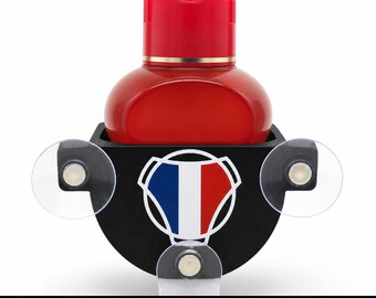 Poppy or Trucky cab mount "Griffin Style France" - Suction cup mounting without marks - Truck decor accessory - Handmade