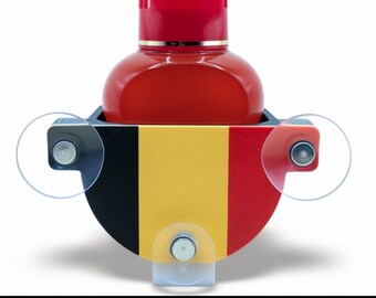 Suction Cup Mount for Poppy Belgian Flag (LED Options)