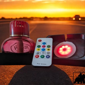 Poppy Truck Mount - Compatible with Original LEDs & Custom Systems - Traceless Rubber Mount