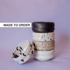 Handmade Ceramic Sushi Sauce Dishes, Dipping Sauce Bowls (Made to Order)