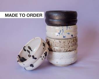 Handmade Ceramic Sushi Sauce Dishes, Dipping Sauce Bowls (Made to order)