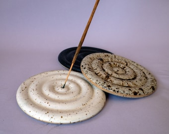 Handmade Ceramic Incense Holders (Ready to Ship)