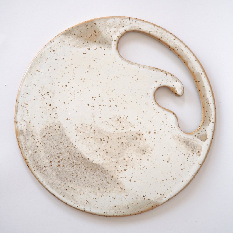 Handmade Ceramic Cheese & Breakfast Plates Ready to Ship image 4