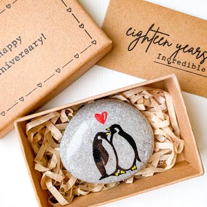 Personalisierte niedliche Porzellan Jahrestag Geschenke für ihn 18. Jahrestag Geschenk für Männer Ehemann 18