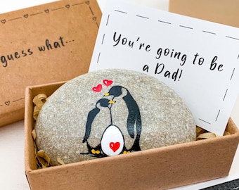 Personalized pregnancy announcement to dad You going to be daddy Expecting parent card Pregnant gift for future father Soon dad to be reveal