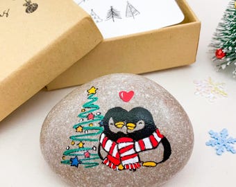 Personalisierte Weihnachtsgeschenke für Männer die alles haben, einzigartige Geschenke für Frauen die alles haben, ungewöhnliches Weihnachtsgeschenk Pinguin Rock