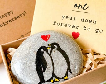 Personalized One Year Anniversary Gifts for Boyfriend Husband,