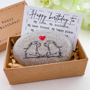 Cartes personnalisées drôles de loutre pour le petit ami, carte d'anniversaire pour mari de la femme, petite amie, joyeux anniversaire, idées romantiques insolites