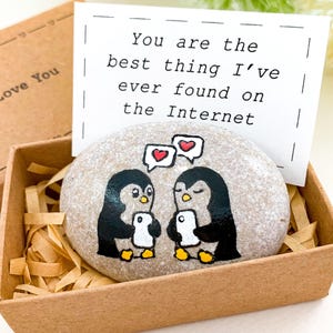 Gepersonaliseerd Jij bent het beste wat ik ooit op internet heb gevonden Online dating jubileumkaart Met online cadeau voor hem vriend vriendin