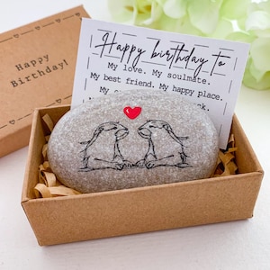 Personalisierte Seeotter Geschenke Geburtstagsgeschenk für Männer ihn Freund Mann ihre Freundin Frau Paar Tierliebhaber niedlicher kleiner Spaß einzigartiges Geschenk