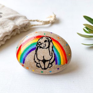Personalisierte Kaninchen-Hasen einzigartige Haustierverlust Beileidskarte, Geschenk für jemanden, der Hängeohrkaninchen verloren hat Erinnerungsgeschenk für trauernde Haustierbesitzer