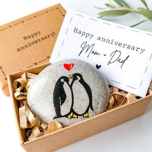 Gepersonaliseerd cadeau voor 35-jarig jubileum voor ouders, unieke kaart voor 35-jarig huwelijk voor ouders, cadeau voor 35-jarig jubileum voor mama en papa
