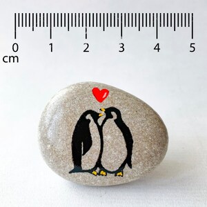 Carte personnalisée pingouin pour le 3e anniversaire de son mari, homme, cadeau d'anniversaire de 3 ans en cuir pour son couple d'épouses, cadeau du troisième anniversaire image 10