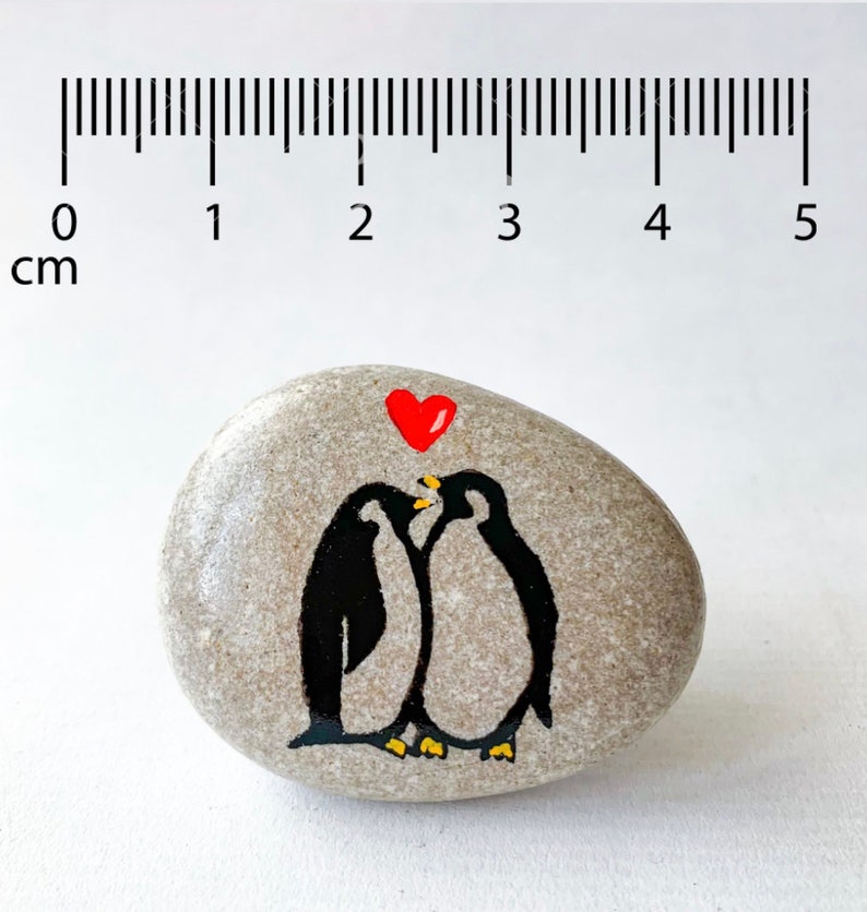 Carte personnalisée pingouin pour le 3e anniversaire de son mari, homme, cadeau d'anniversaire de 3 ans en cuir pour son couple d'épouses, cadeau du troisième anniversaire image 10