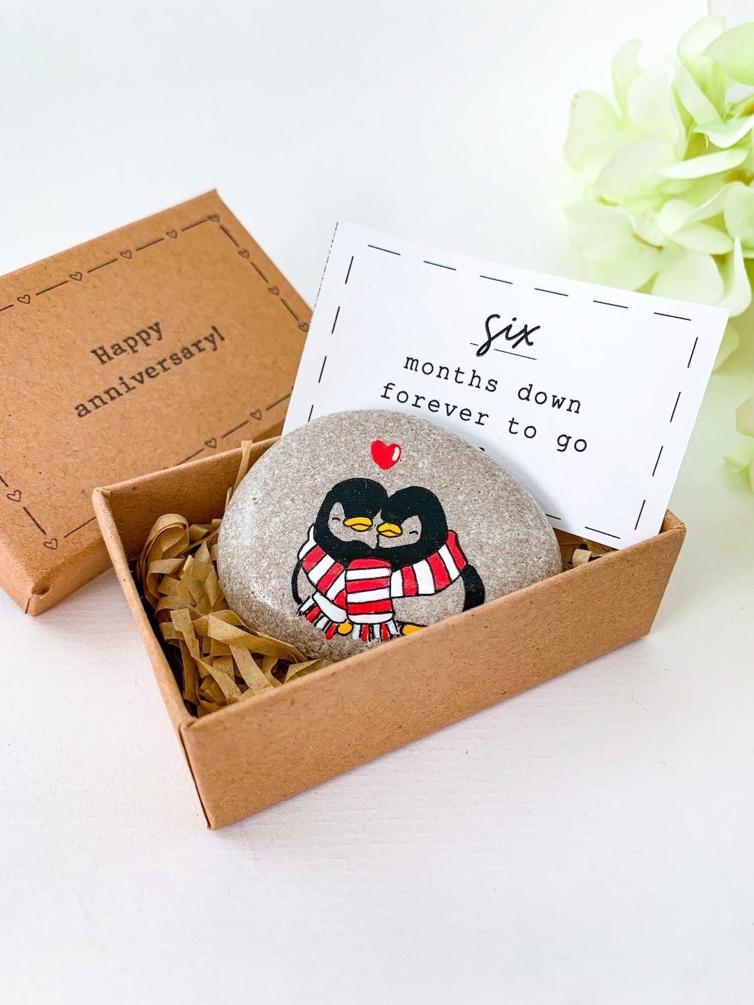 Buy Personalized Month Anniversary Card, Half Year Anniversary