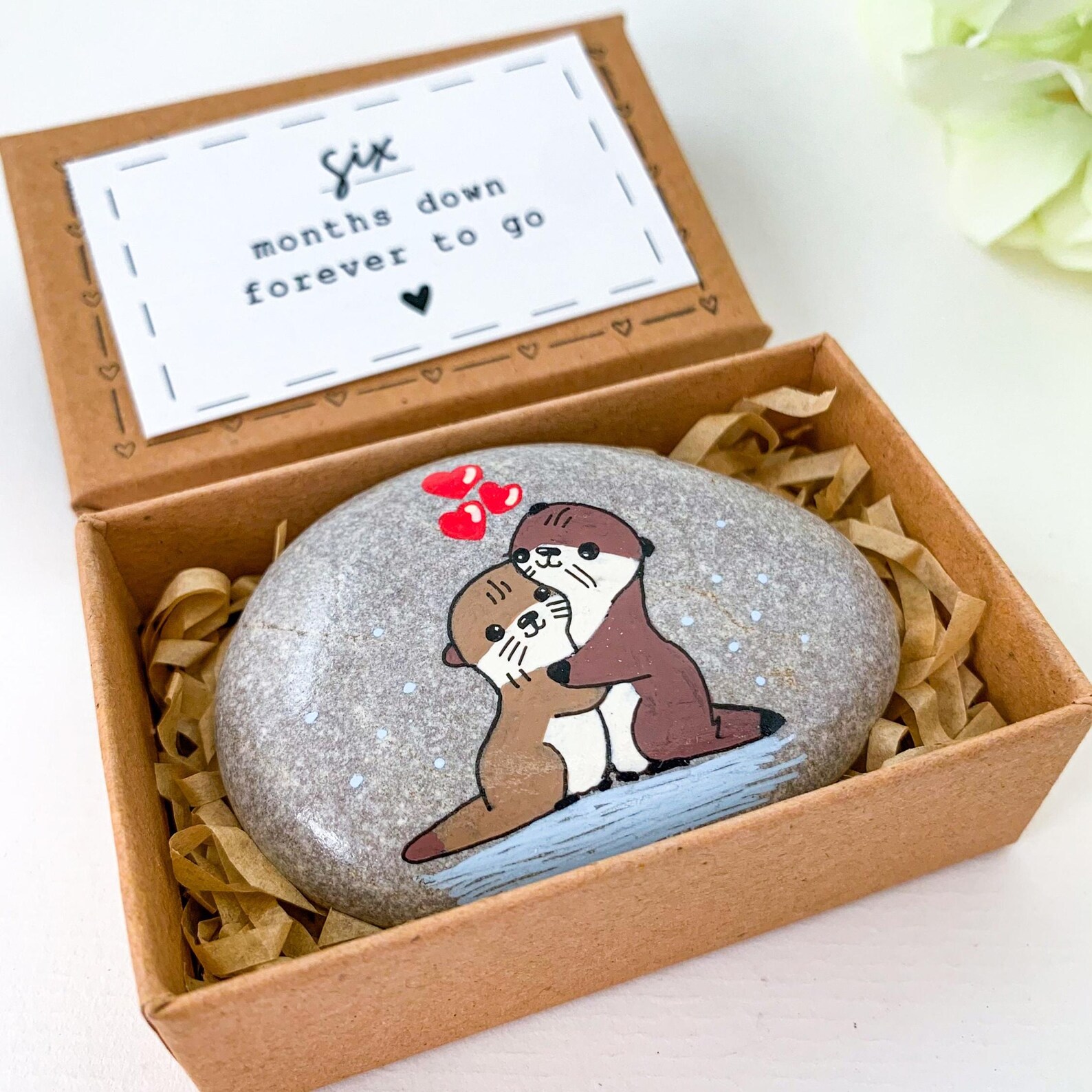 Personalized 6 Month Anniversary Gifts for Him Her Six Months Dating ...