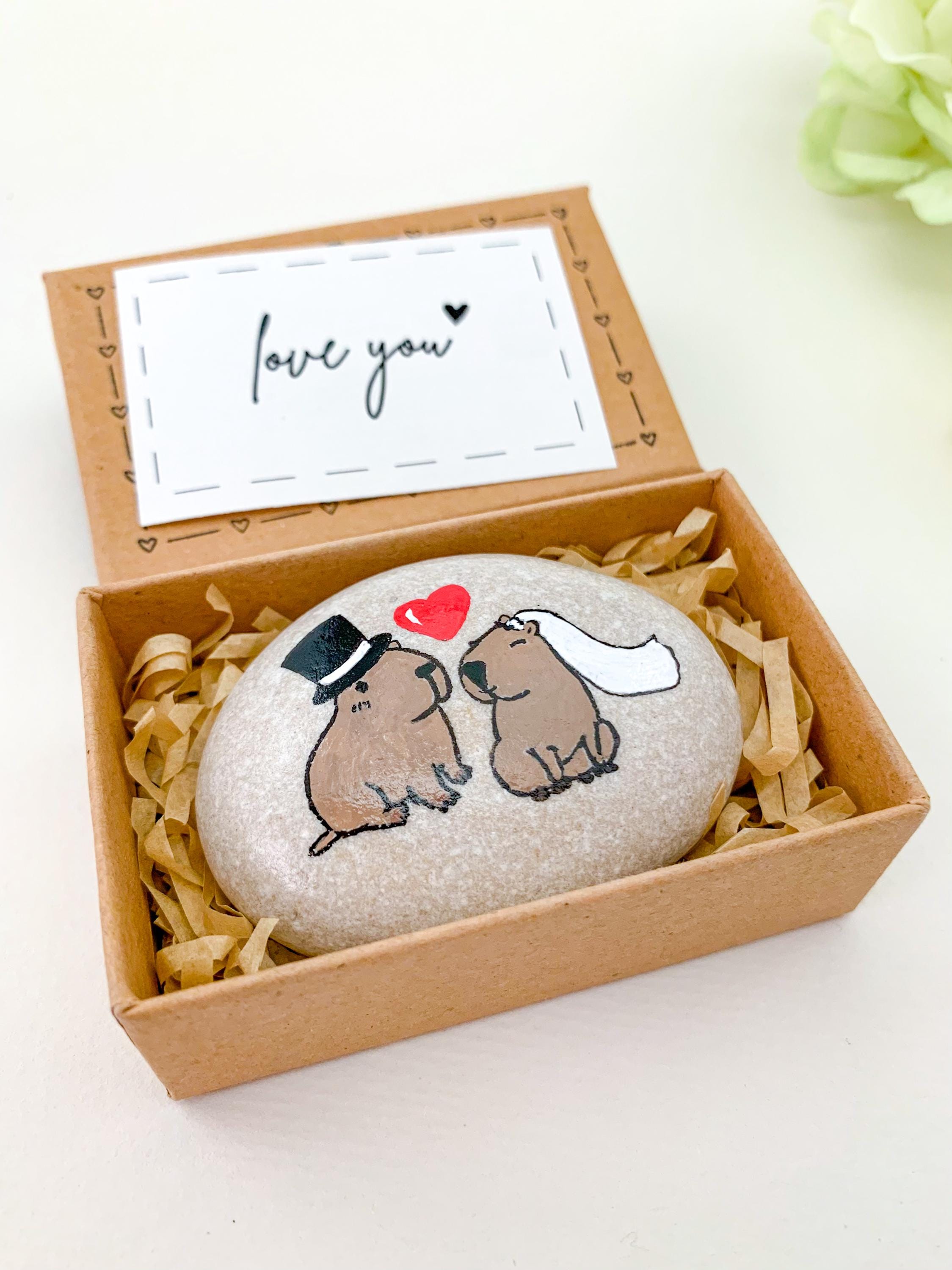 Personalized Capybara Wedding Gift for Couple Funny Engagement Will You ...