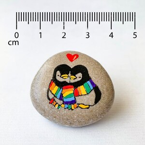 Carte personnalisée de Saint-Valentin lesbienne petite amie, cadeaux de Saint-Valentin pingouin pour mari gay, cadeau Saint-Valentin lgbtq pour couple d'amis image 10