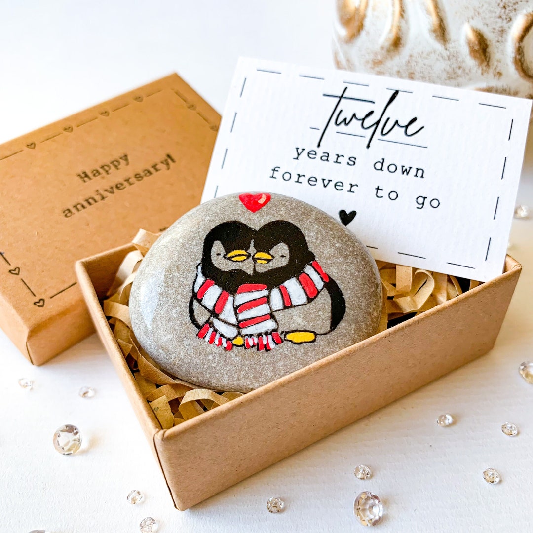 Personalized 12 Year Anniversary Gift for Husband Wife, 12th ...
