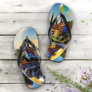 Flip Flops With Mahatma Gandhi Face Print Classic Flat Comfortable Summer Shoes Novelty Beachwear Mentor Yogi Gift Idea Etsy Australia