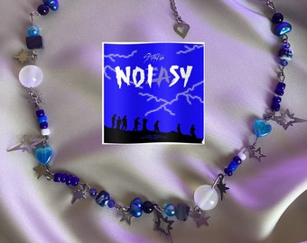 Stray Kids Noeasy inspired necklace, y2k, stray kids merch, jewelry, skz, thunderous