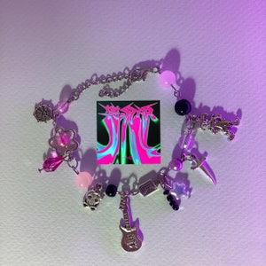 Stray Kids Rockstar inspired bracelet, stray kids merch, stray kids jewelry, skz jewelry, StrayKids rockstar