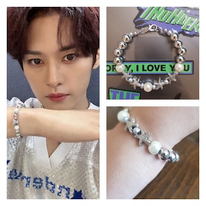 Stray Kids Lee Know Bracelet, SKZ Bracelet, stray kids merch, stay, kpop jewelry, skz jewelry, 5 Star jewelry