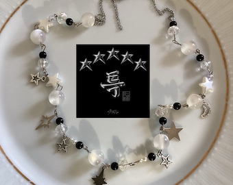 Stray Kids 5-Star inspired necklace, y2k, stray kids merch, jewelry, skz