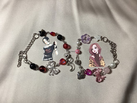 Nana Hachi inspired bracelet nana hachi anime manga jewelry nana matching bracelets Valentine s Day Gifts