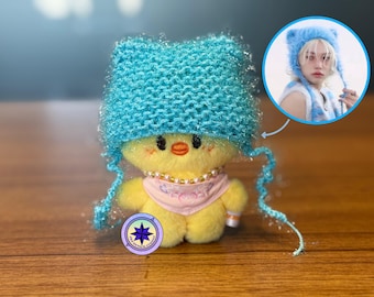 SKZOO Doll Clothes - Bbokari Blue Hat 10cm for Felix ATE Version