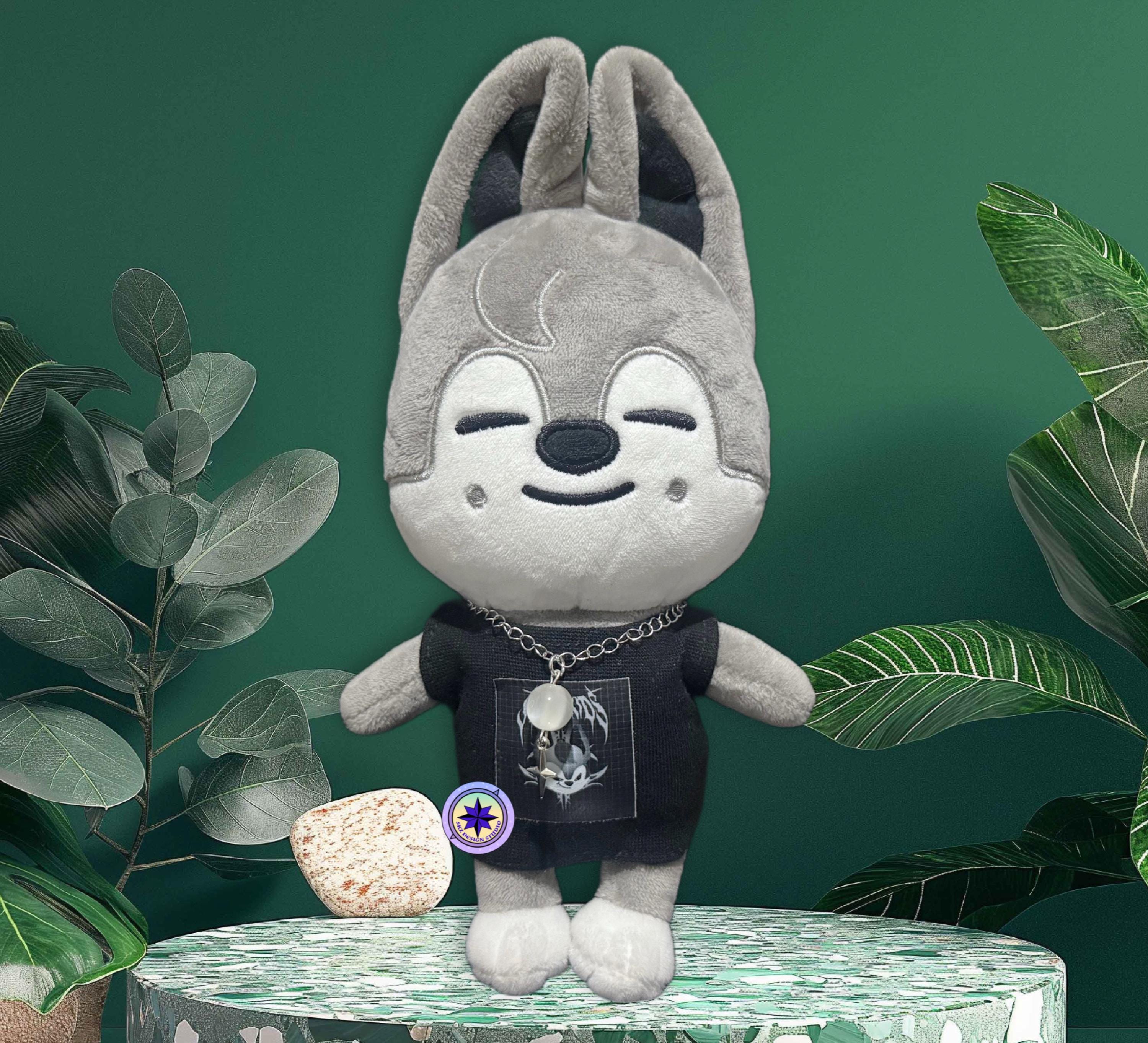 【売約済】skzoo×フィリックス×hollow Stray Kids SKZOO Official Mini Plush Doll BbokAri Felix POPUP