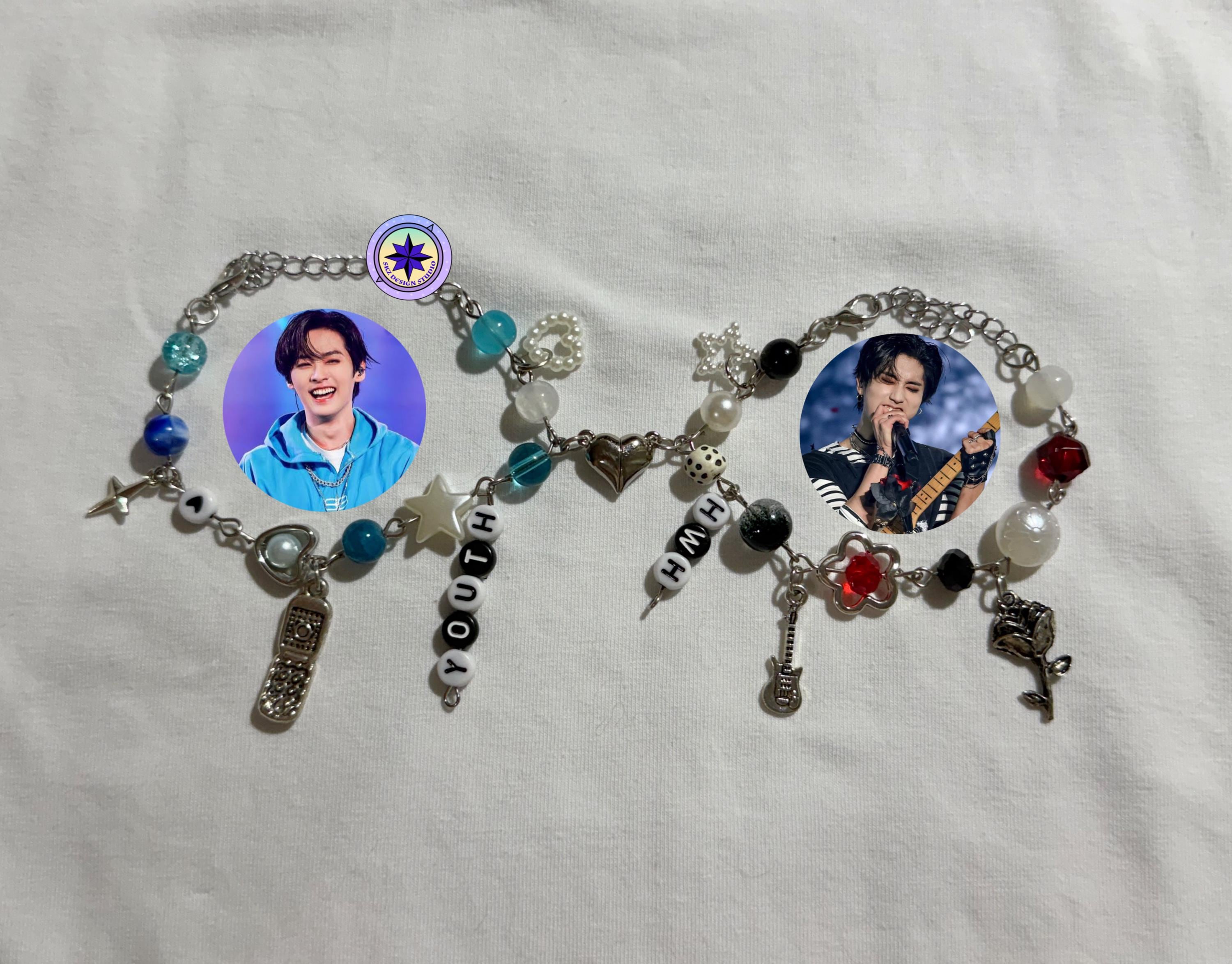 Stray Kids Minsung Inspired Couple Bracelet,lee Know Youth, Jisung