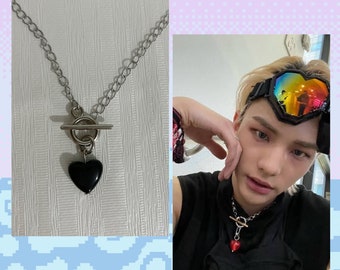 Stray Kids ヒョンジン風ネックレス、Stray Kids グッズ、SKZ