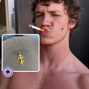 Hockey necklace , ily* r*zanov inspired necklace