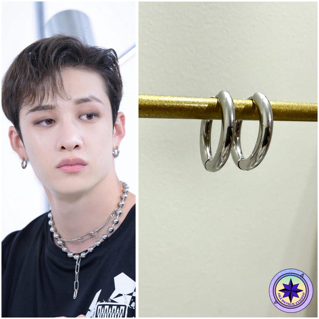 5-STAR bangchan NECKLACE & RING セット Bangchan Straykids style necklace - Hello South Korea