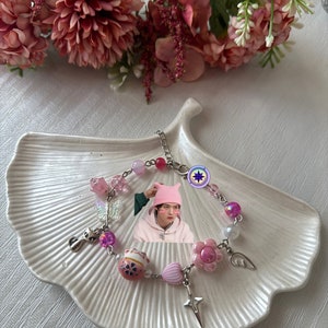 Stray Kids Lee Know inspired cat Bracelet, SKZ Bracelet, stray kids merch, stay, kpop jewelry, skz jewelry, chkchkboom merch