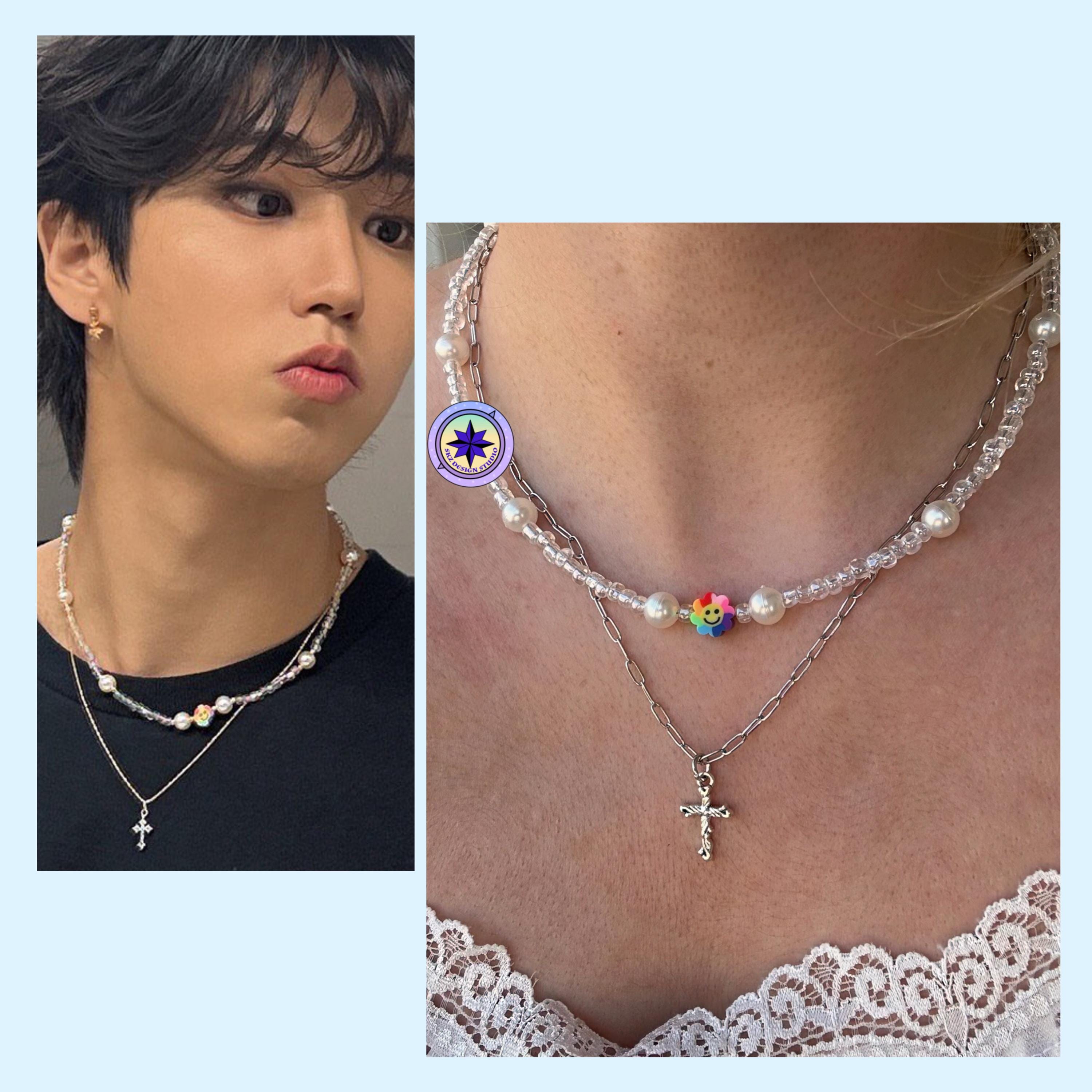 【P:ReinSein】Vintage horse shoe necklace▲STRAYKIDS着用 P:ReinSein】Vintage horse shoe necklace△STRAYKIDS着用