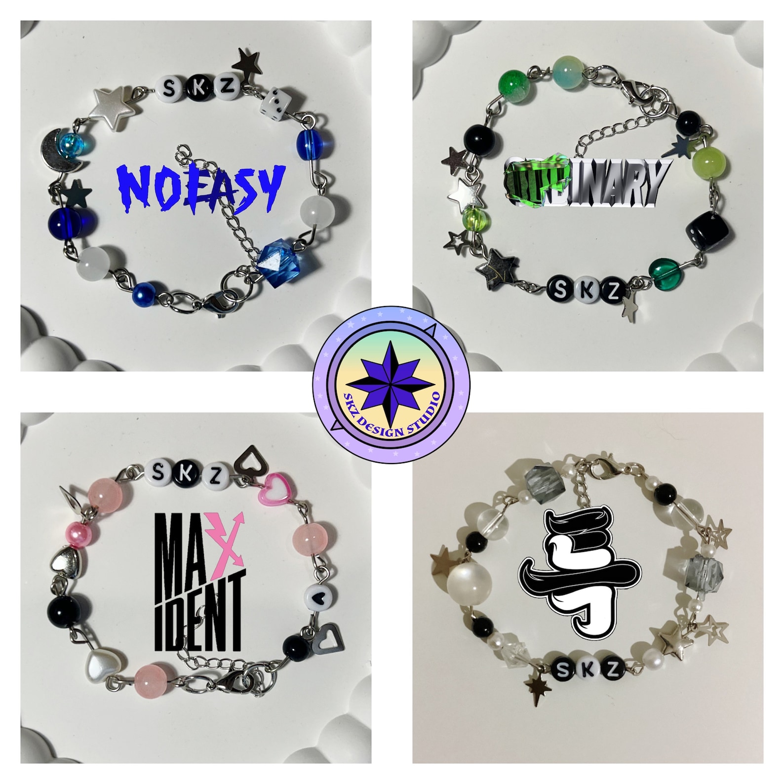 Bracelets Stray Kids En Acier Inoxydable