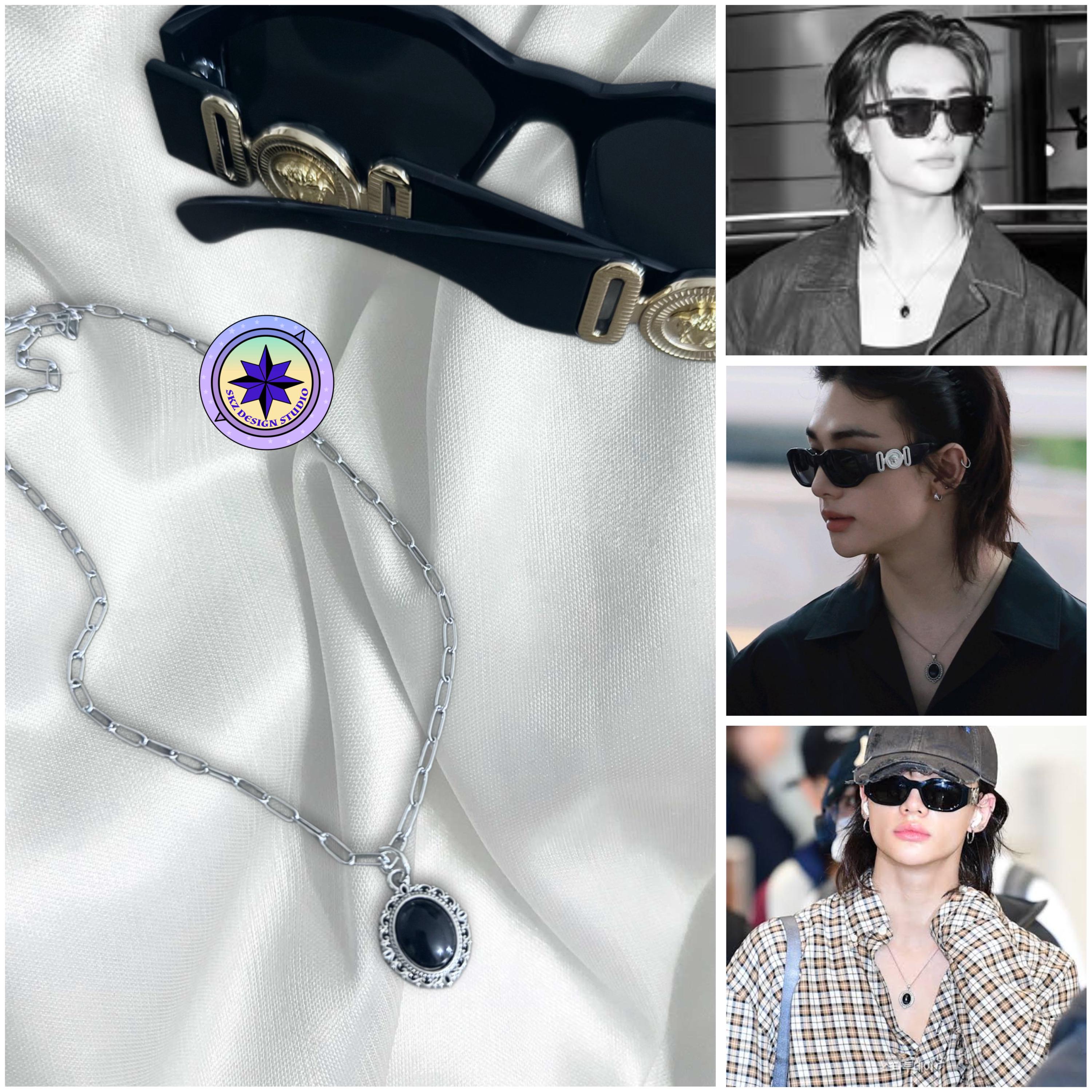 Stray Kids ヒョンジン風ネックレス、Stray Kids グッズ、SKZ