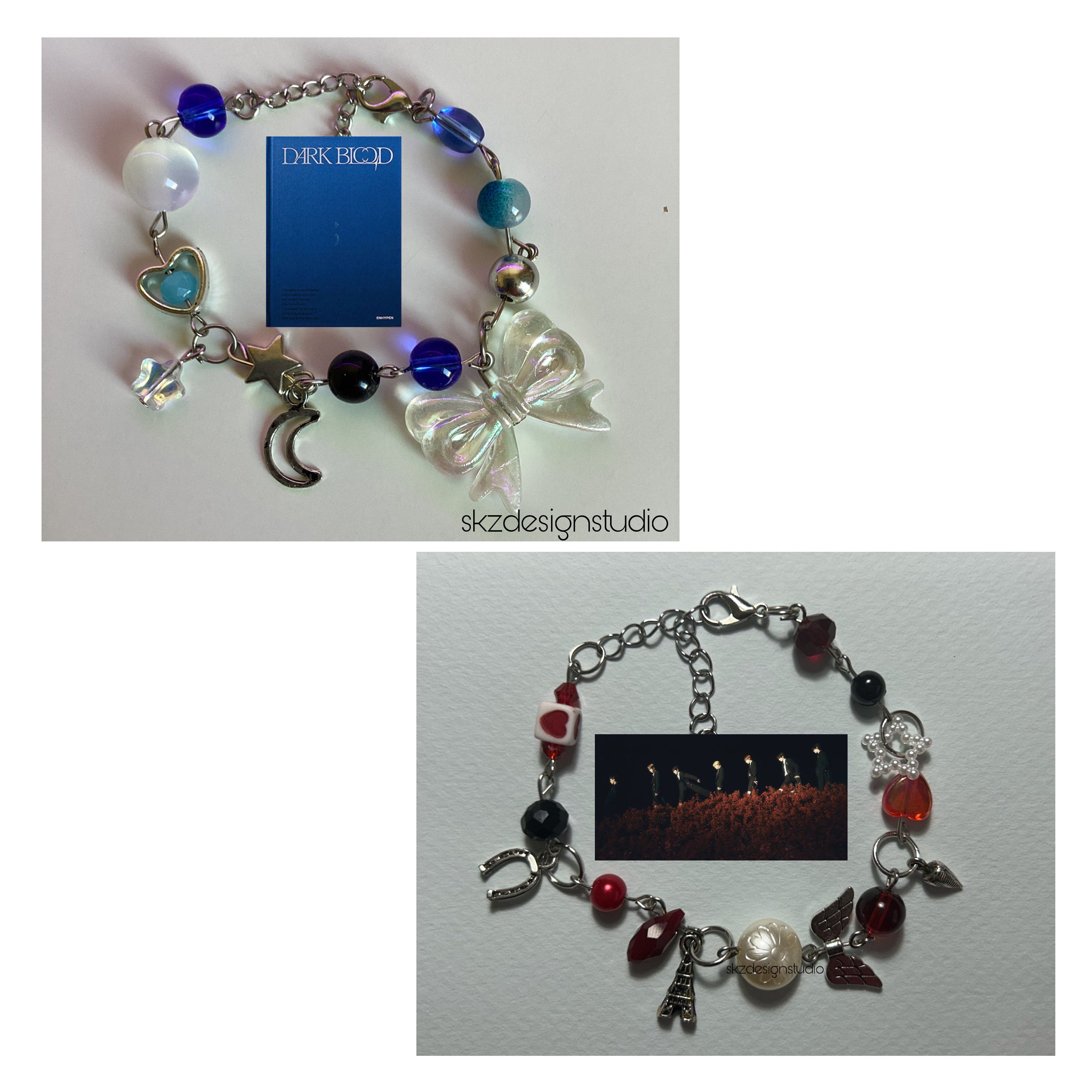 Enhypen Dark Blood Bracelets, Engene, Bite Me - Etsy