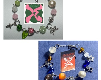 TXT Dejavu inspired bracelet, Jewelry Bracelet, Vintage Coquette Design, tomorrow and together,temptation,the dream chapter