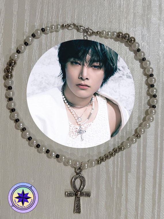 straykidsスキズ バンチャン スワロフスキー　ネックレス Stray KidsのBang Chanさんが『NYLON JAPAN』でSwarovskiの輝き